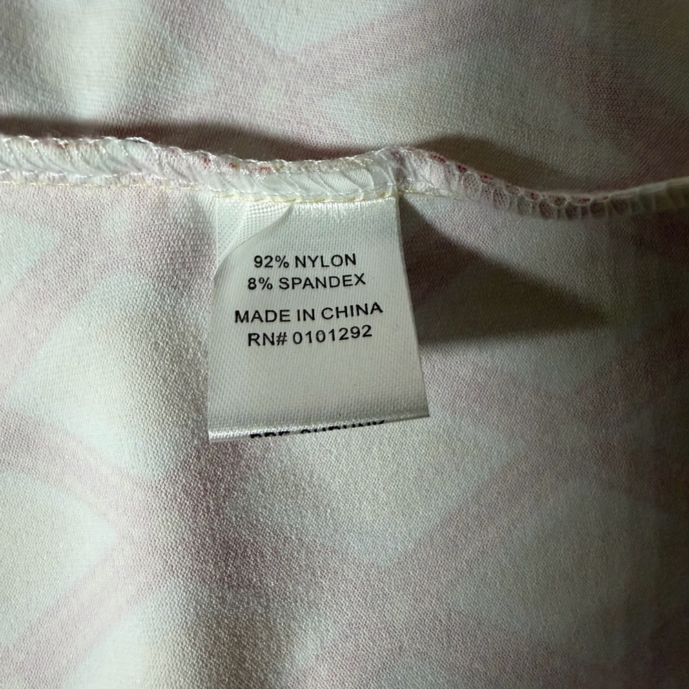 Lulu-B Diamond Patterned Blouse in Pink and Yellow - Picture 7 of 7
